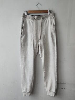 Born Primitive Cream Knit Joggers with Drawstring. New Without Tag
